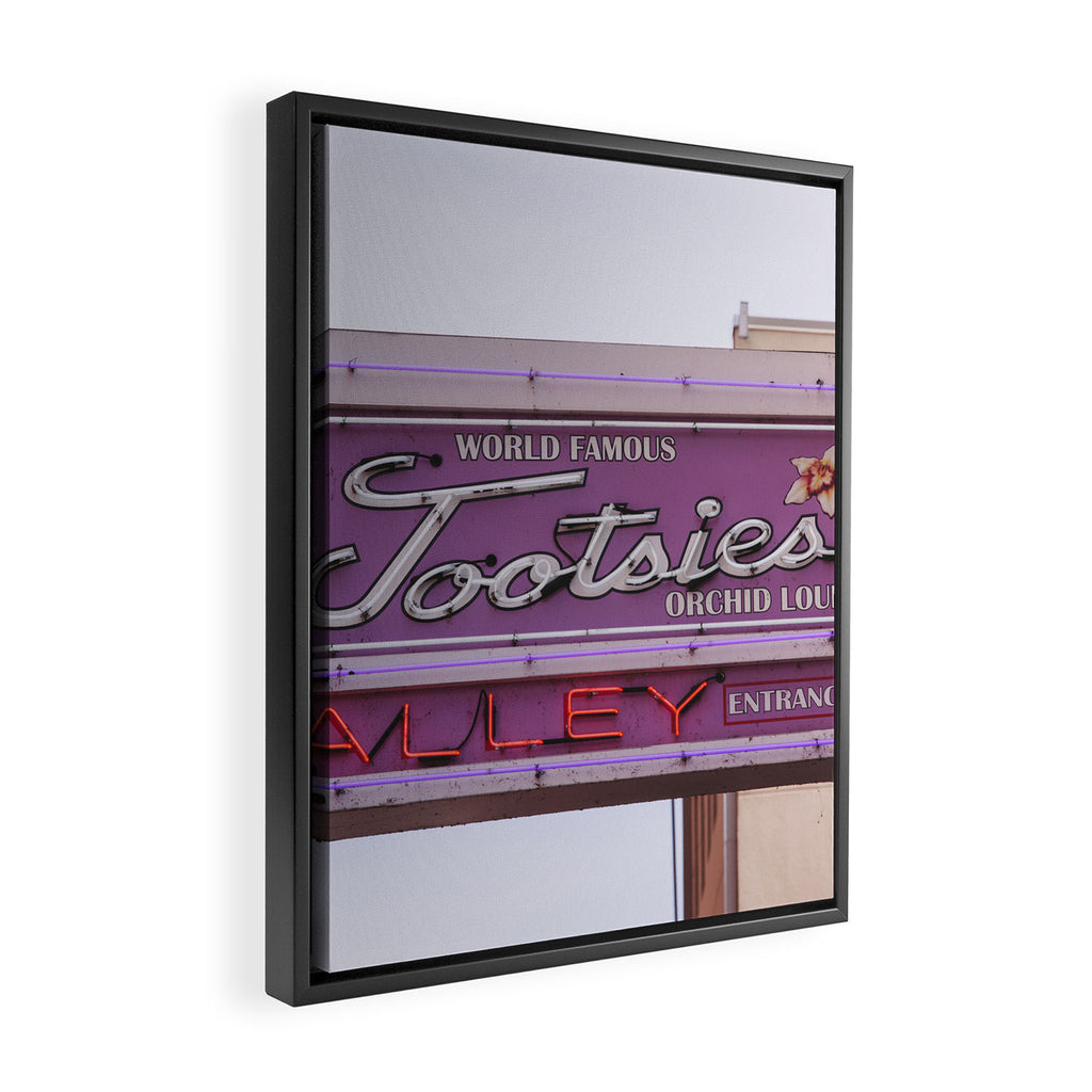 Tootsie's Orchid Lounge - Nashville Framed Canvas Print Gallery Image 2