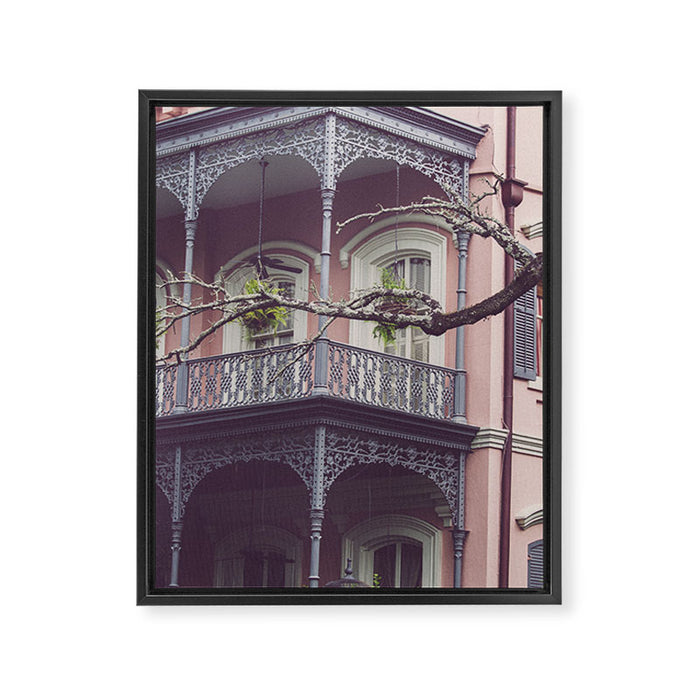 Uptown New Orleans Framed Canvas Print Gallery Image 1