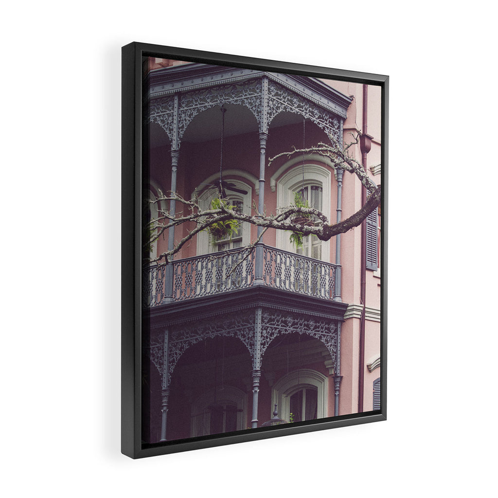 Uptown New Orleans Framed Canvas Print Gallery Image 2