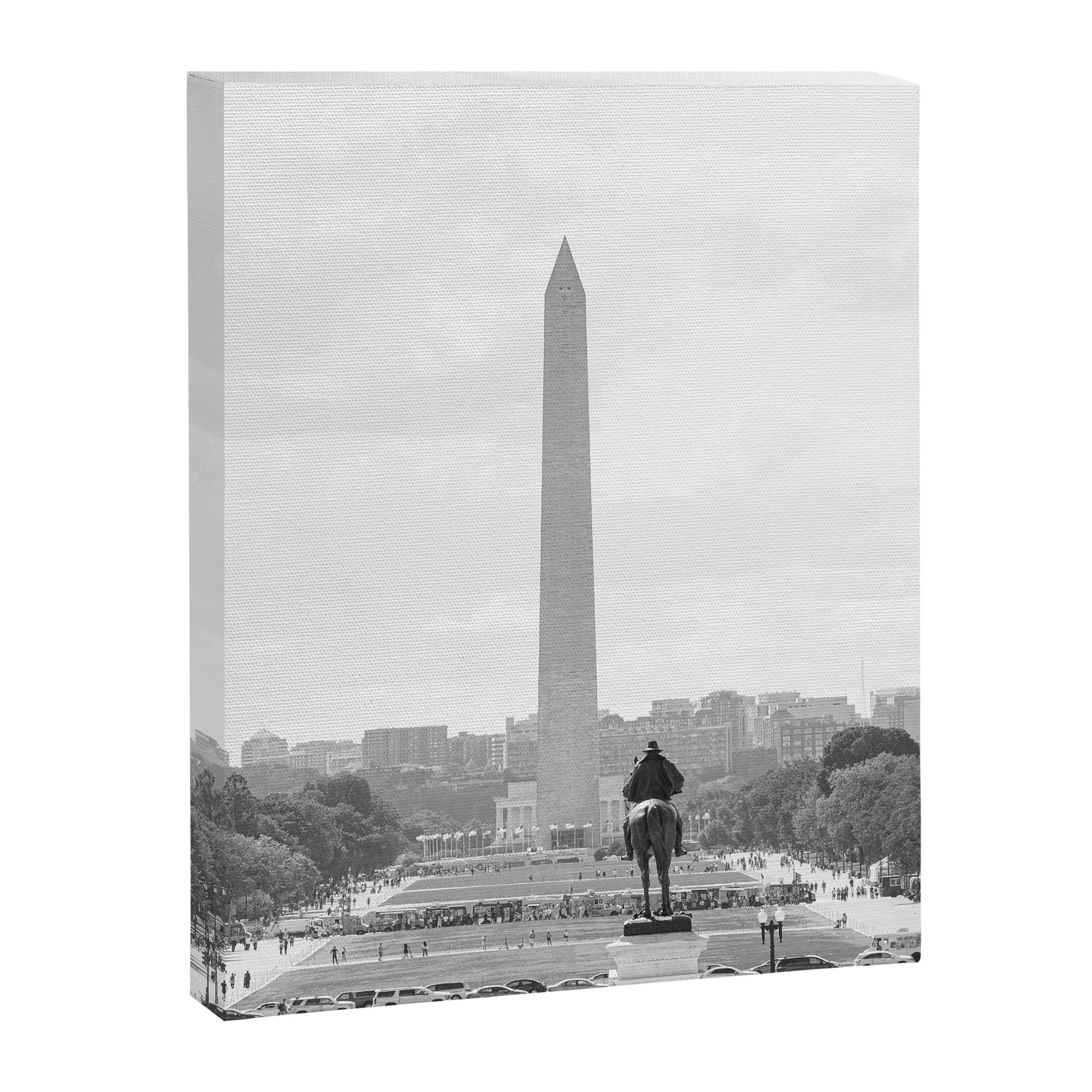 View from the National Mall x Washington DC Photography Canvas Print Gallery Image 6