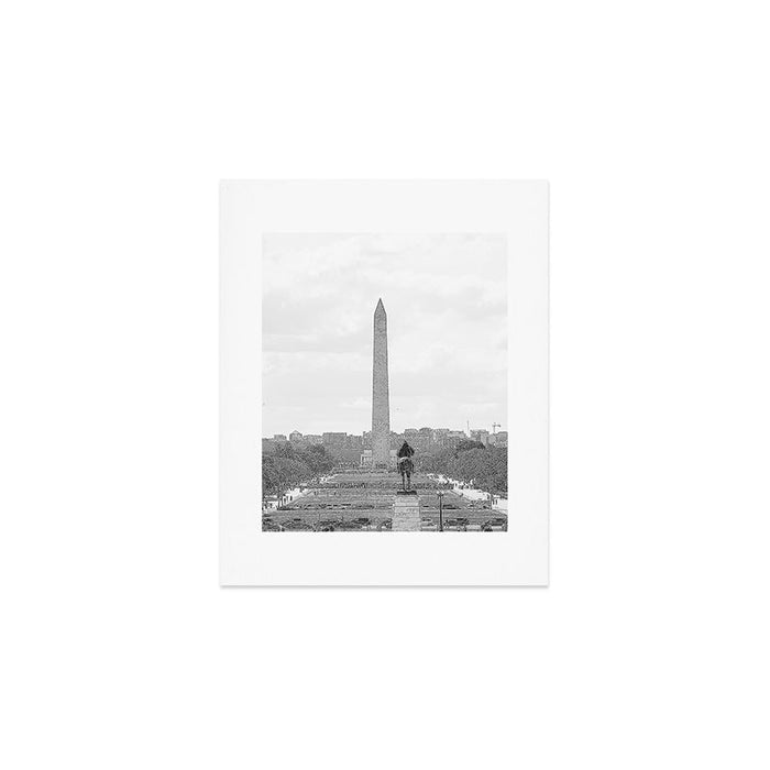 View from the National Mall x Washington DC Photography Art Print Gallery Image 1