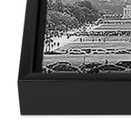 View from the National Mall x Washington DC Photography Framed Canvas Print Gallery Image 3