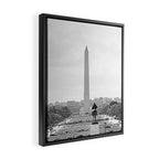 View from the National Mall x Washington DC Photography Framed Canvas Print Gallery Image 2