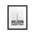 View from the National Mall x Washington DC Photography Framed Art Print Gallery Image 5