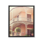 Vintage French Quarter Framed Canvas Print Gallery Image 6