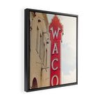 Waco Theater Waco Texas Framed Canvas Print Gallery Image 2