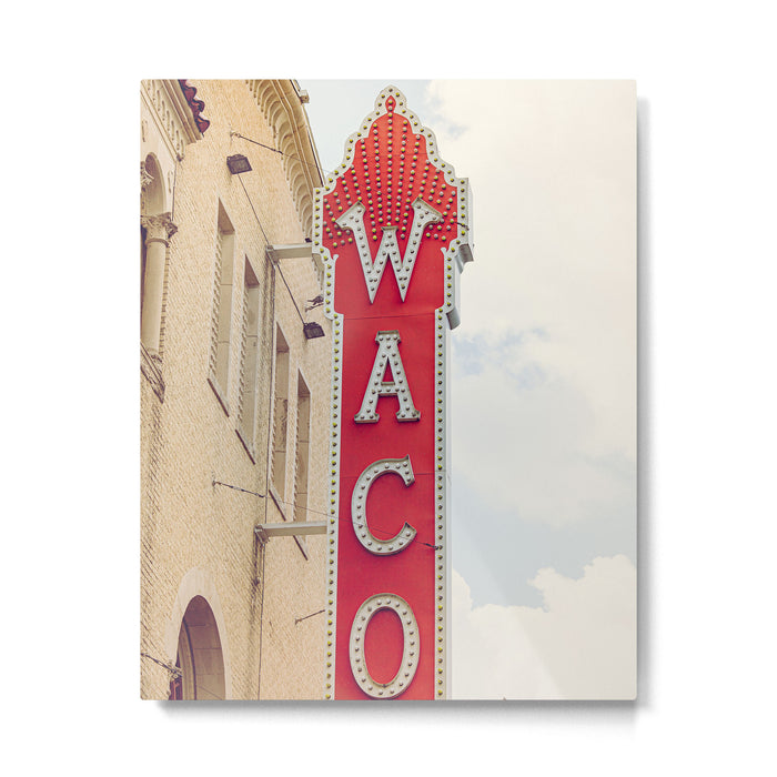 Waco Theater Waco Texas Metal Print Gallery Image 1
