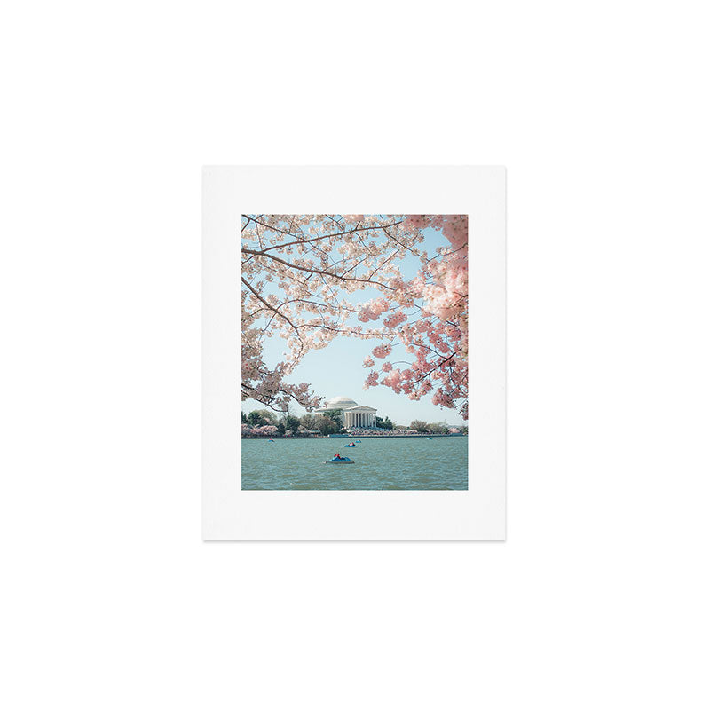 Washington DC Cherry Blossoms II Art Print Gallery Image 1