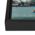 Washington DC Cherry Blossoms II Framed Canvas Print Gallery Image 3