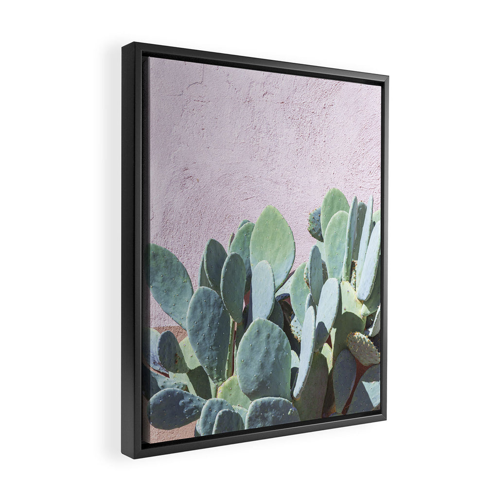 West Texas Cactus Photography Framed Canvas Print Gallery Image 2