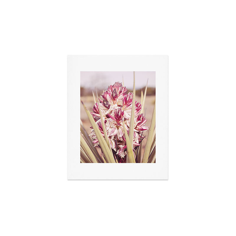 West Texas Landscape x Yucca Bloom Photography Art Print Gallery Image 1