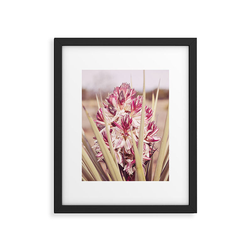 West Texas Landscape x Yucca Bloom Photography Framed Art Print Gallery Image 5