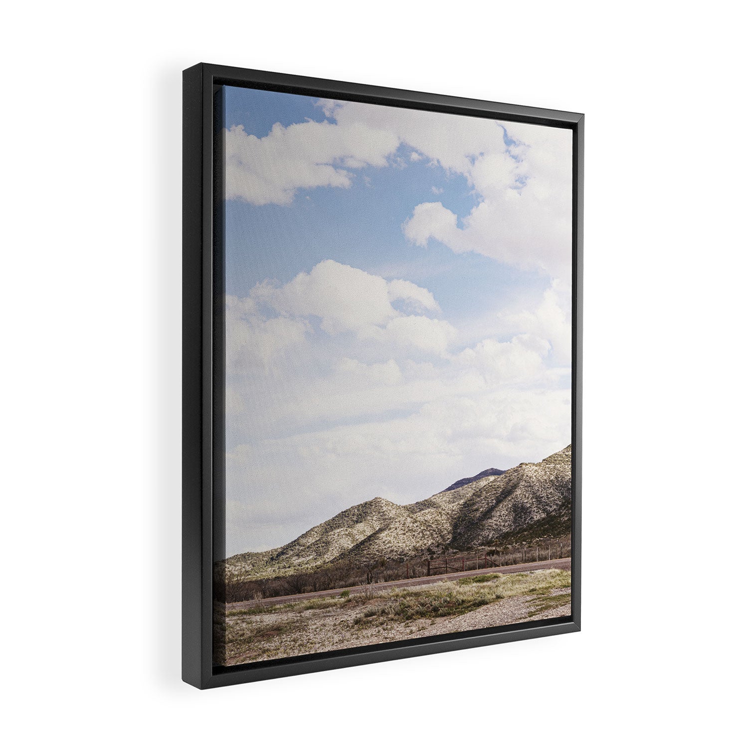 West Texas Roads x Texas Landscape Photography Framed Canvas Print Gallery Image 2