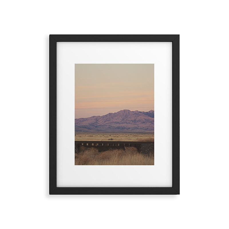 West Texas Sunset Framed Art Print Gallery Image 5