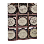 Whiskey Barrels x Bar Cart Decor Canvas Print Gallery Image 6