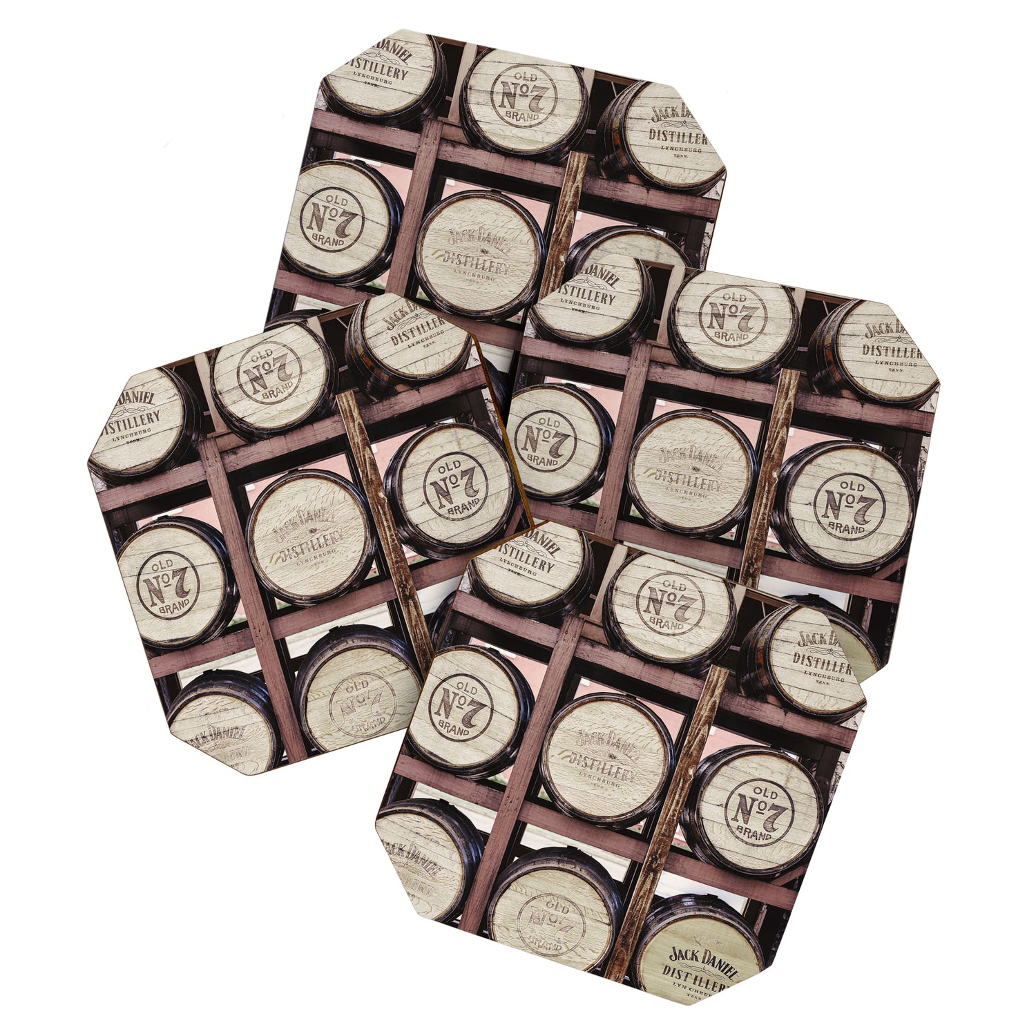 Whiskey Barrels x Bar Cart Decor Coaster Gallery Image 1