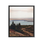 Wild and Free x Sunset over Acadia Framed Canvas Print Gallery Image 6