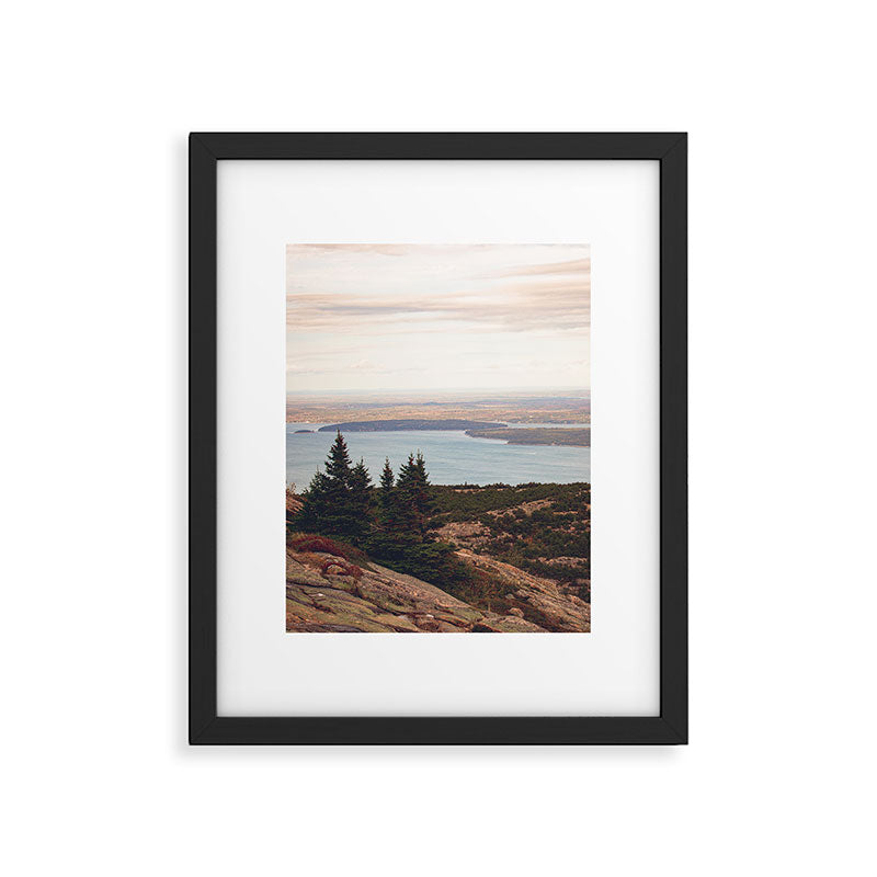 Wild and Free x Sunset over Acadia Framed Art Print Gallery Image 5
