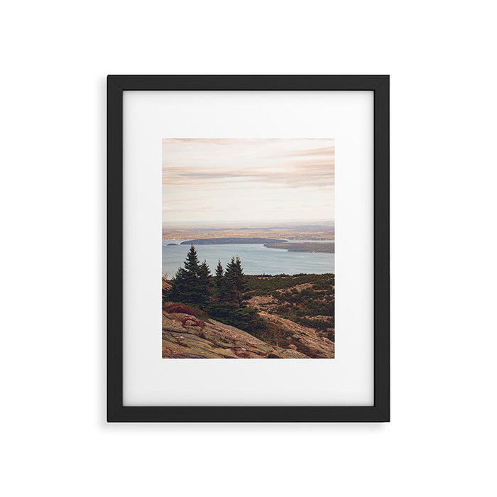 Wild and Free x Sunset over Acadia Framed Art Print Gallery Image 1