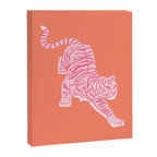Year of the Tiger - Orange/Pink Canvas Print Gallery Image 8