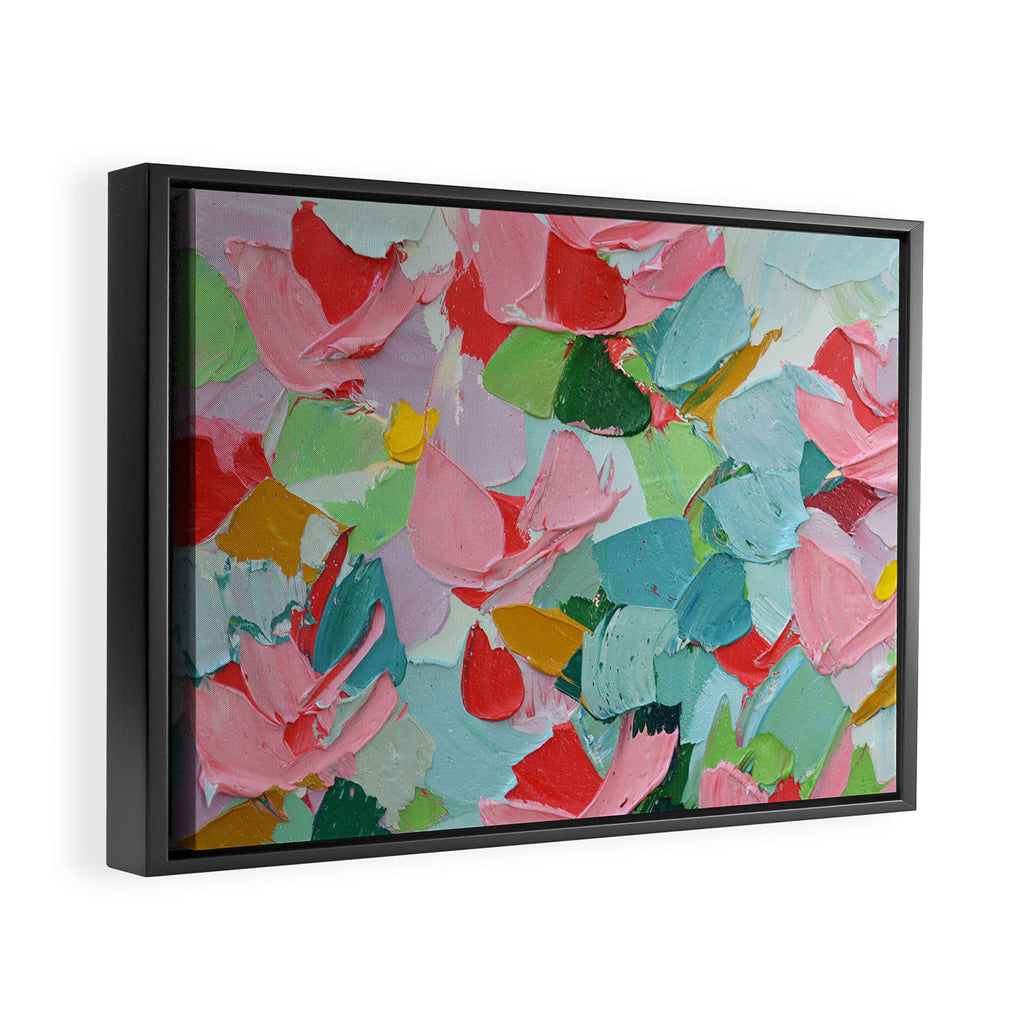 Afterglow Cherry Framed Canvas Print Gallery Image 2