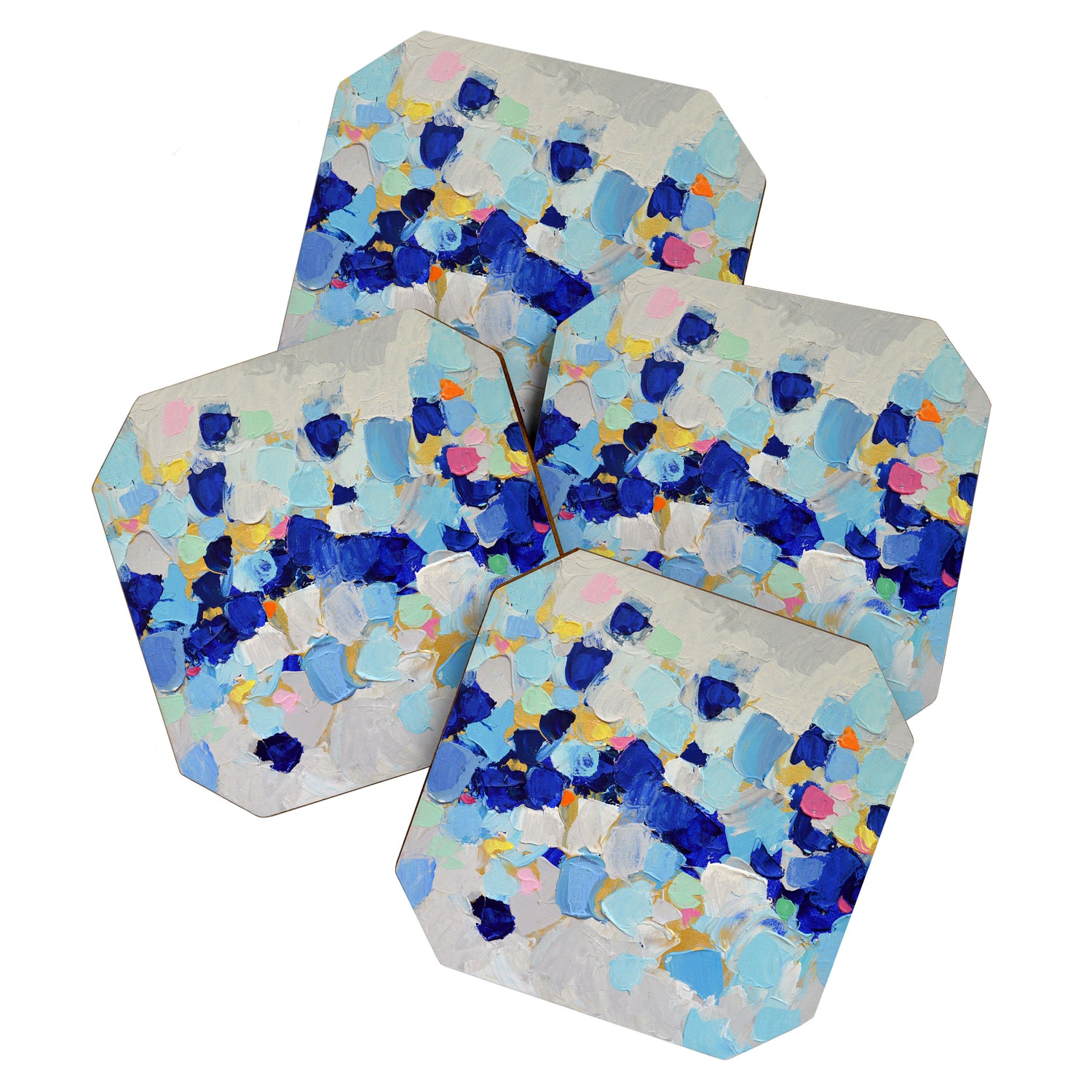 Amoebic Party No. 2 Coaster Gallery Image 1