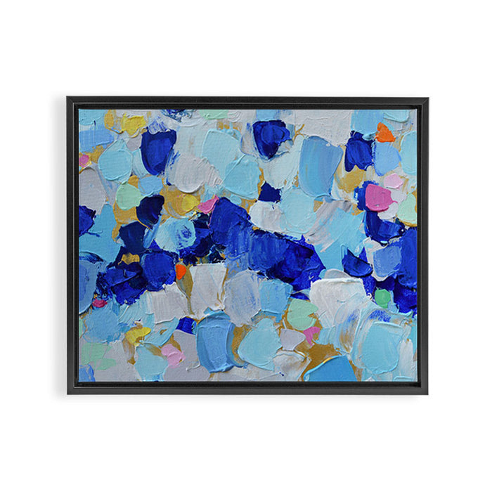 Amoebic Party No. 2 Framed Canvas Print Gallery Image 1
