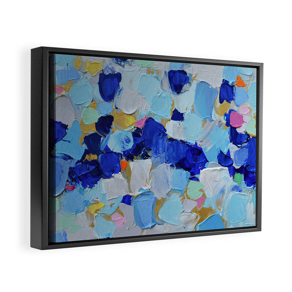 Amoebic Party No. 2 Framed Canvas Print Gallery Image 2