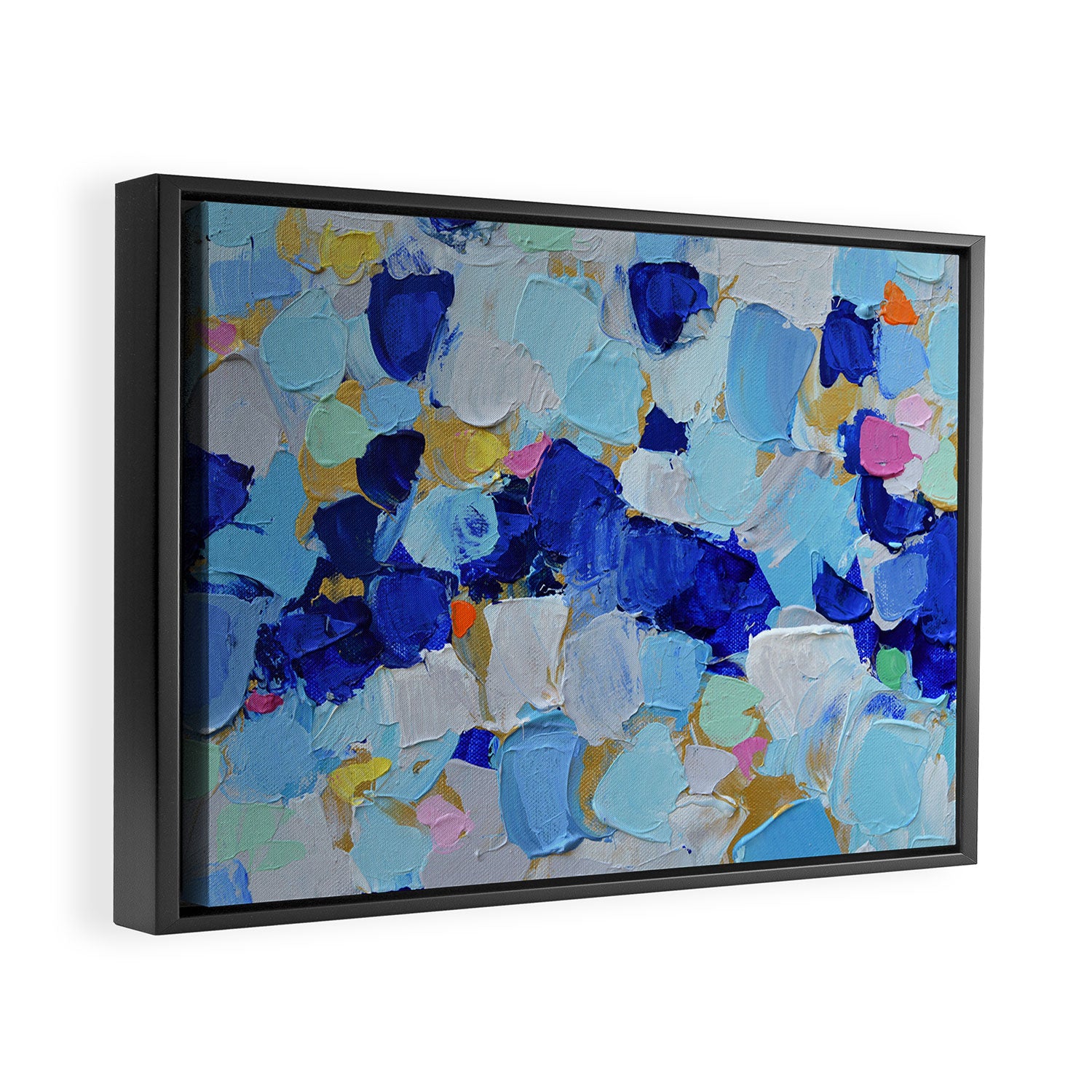 Amoebic Party No. 2 Framed Canvas Print Gallery Image 2