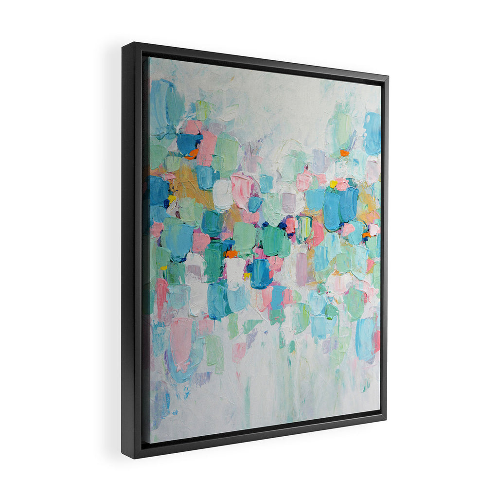 Amoebic Party No. 5 Framed Canvas Print Gallery Image 2