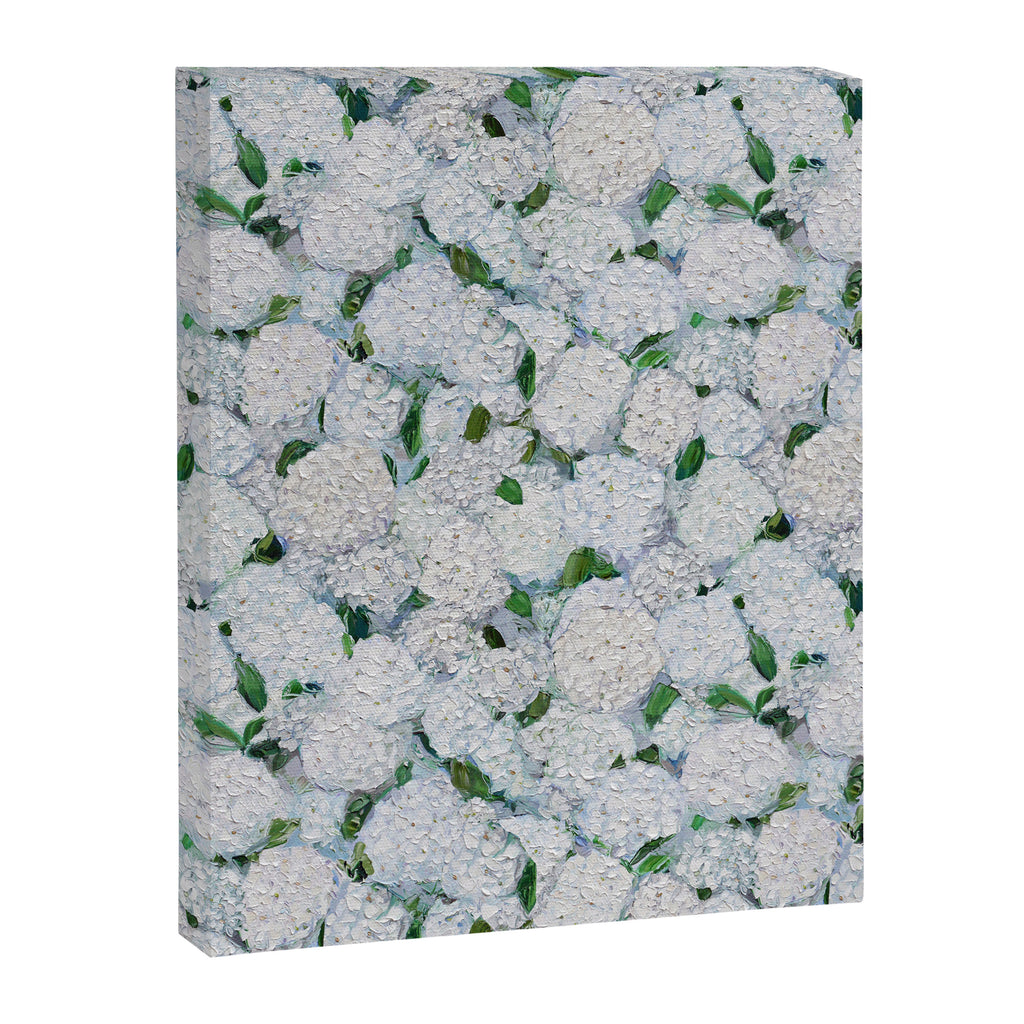 Annabelle Hydrangea Garden Canvas Print Gallery Image 1