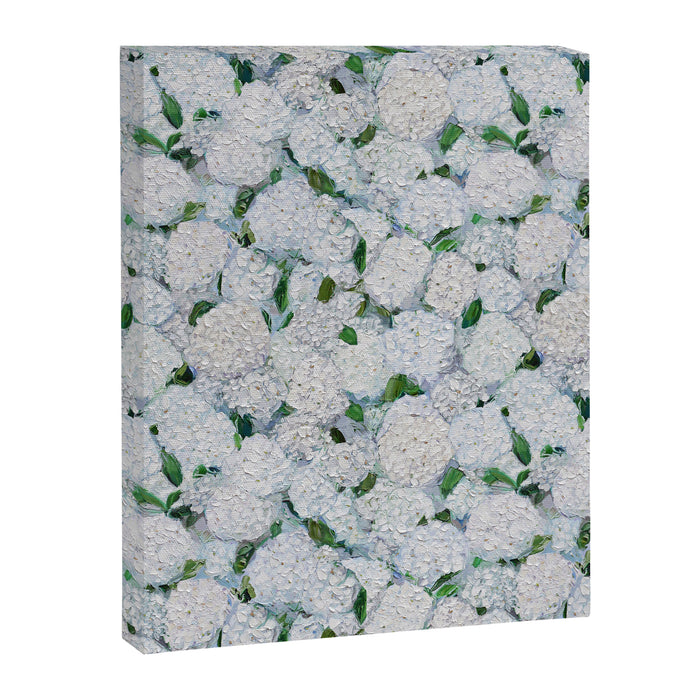 Annabelle Hydrangea Garden Canvas Print Gallery Image 1