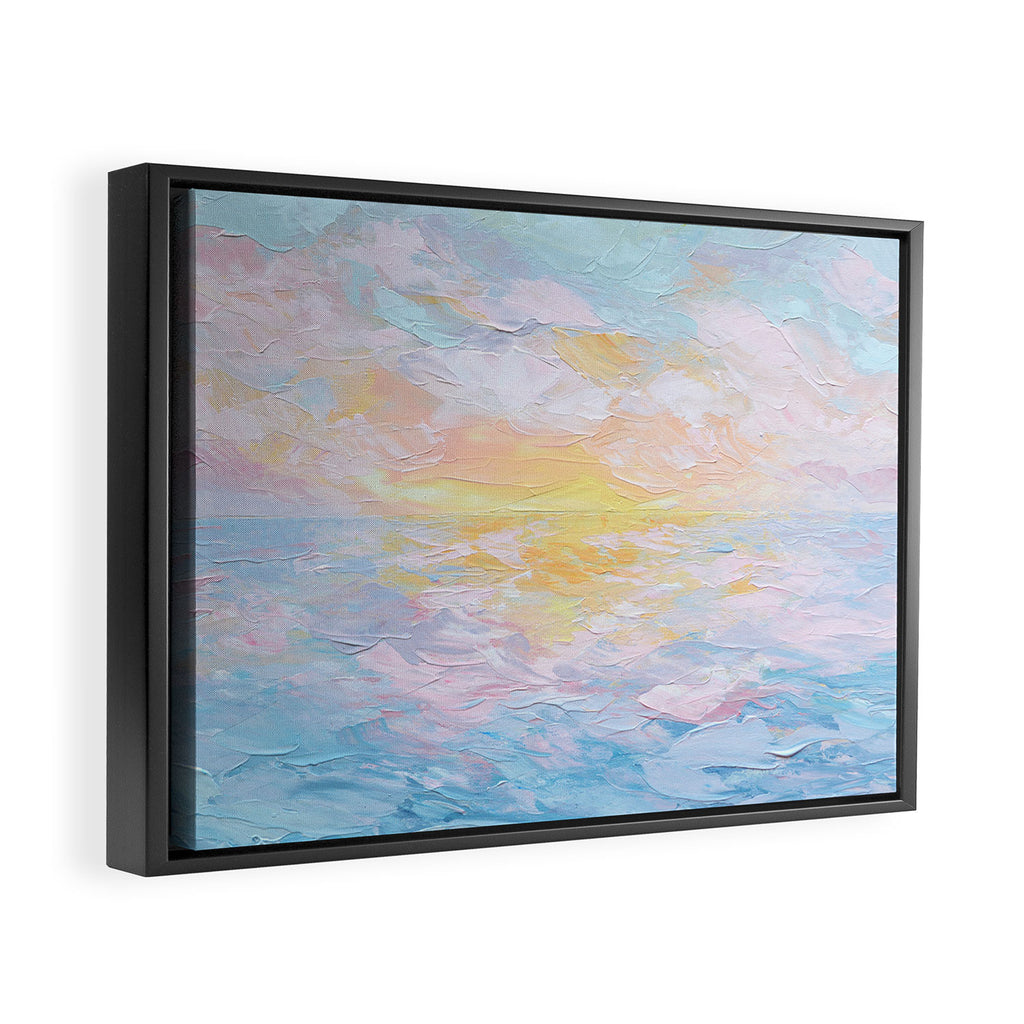 Atlantic Sunrise Framed Canvas Print Gallery Image 2