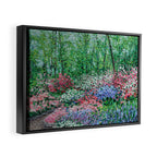 Azalea Walk Framed Canvas Print Gallery Image 2