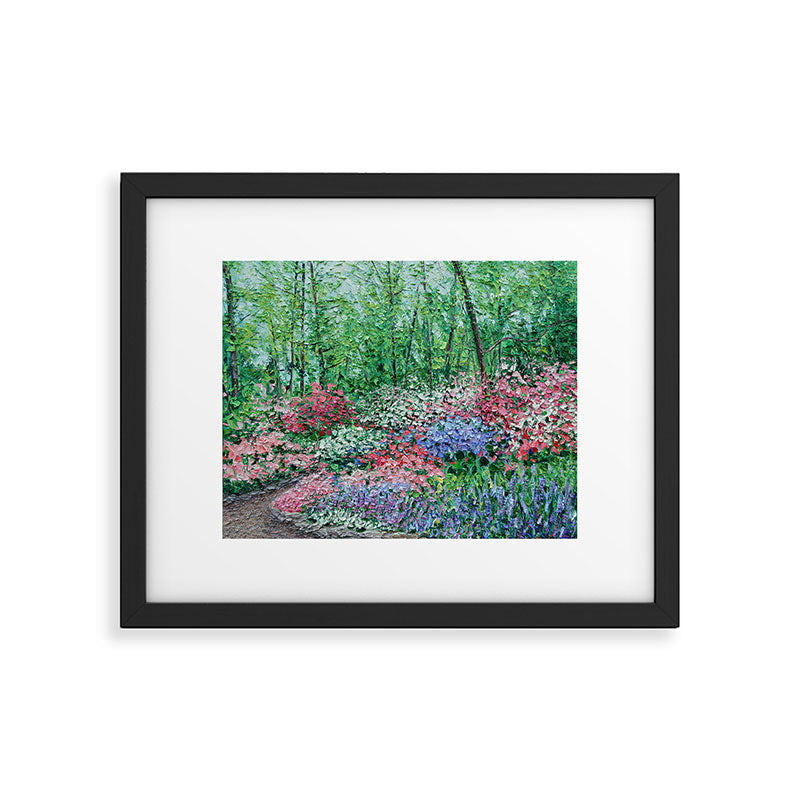 Azalea Walk Framed Art Print Gallery Image 5