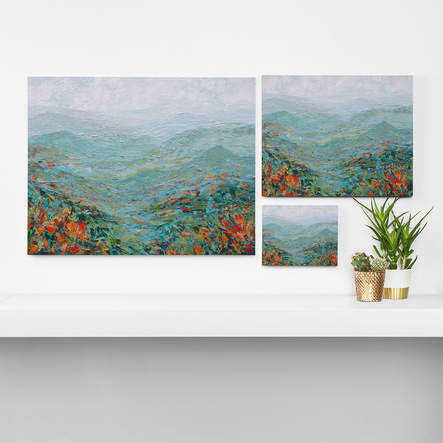 Blue Ridge October Canvas Print Gallery Image 3