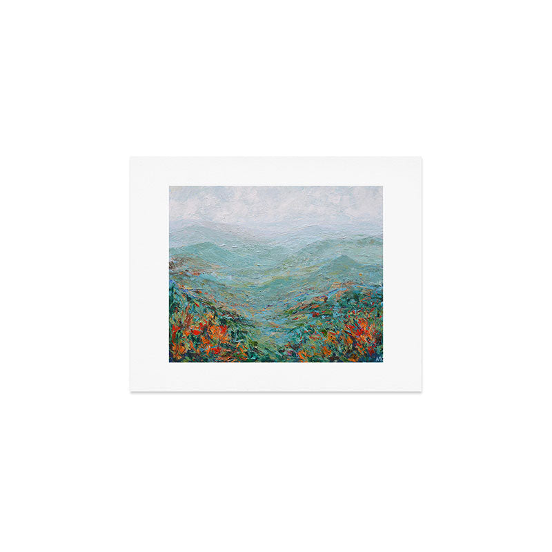 Blue Ridge October Art Print Gallery Image 1