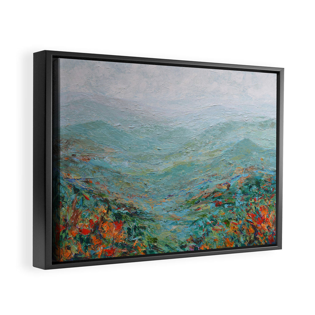 Blue Ridge October Framed Canvas Print Gallery Image 2