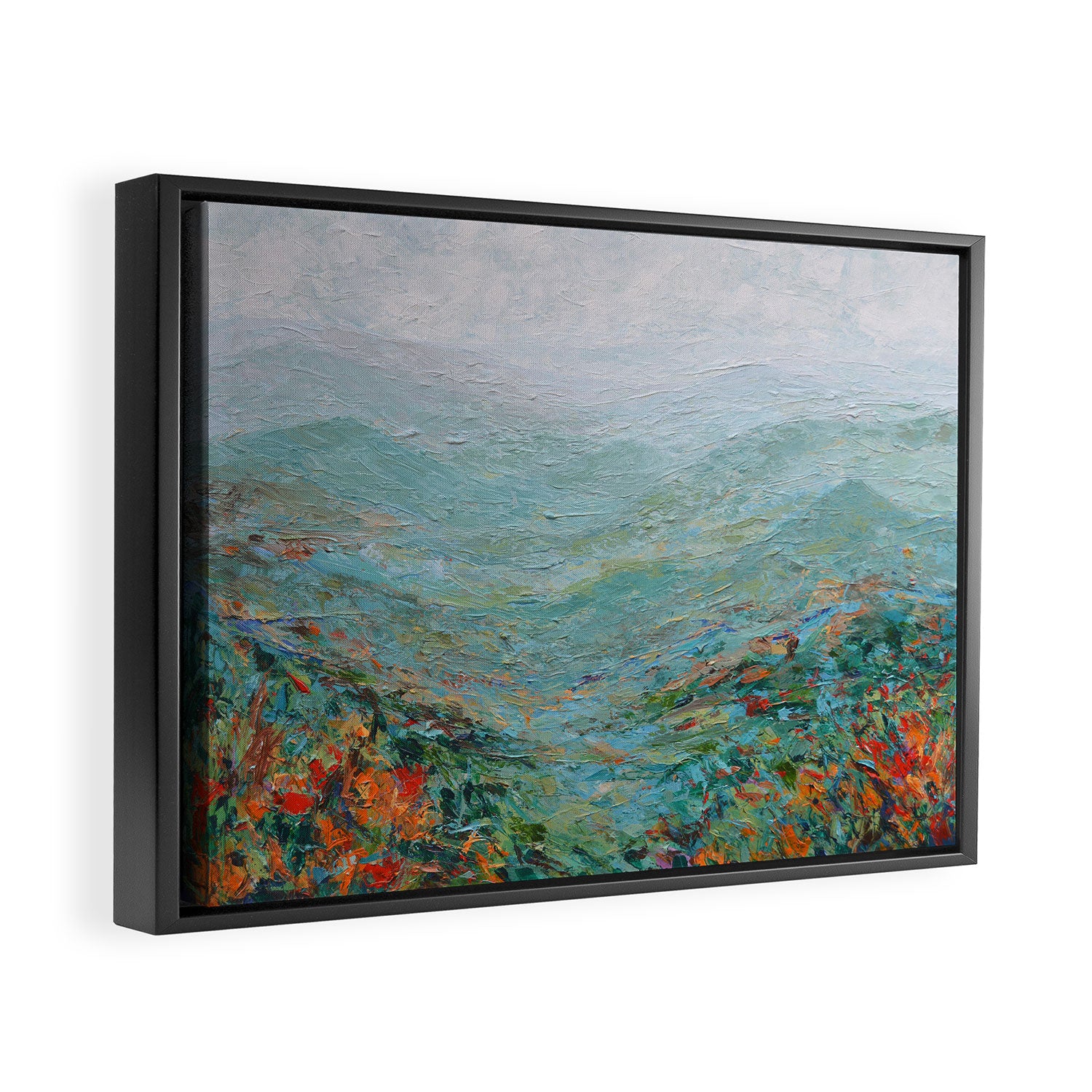 Blue Ridge October Framed Canvas Print Gallery Image 2