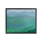 Blue Ridge Spring Framed Canvas Print Gallery Image 14