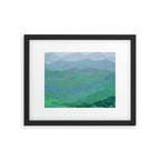 Blue Ridge Spring Framed Art Print Gallery Image 6