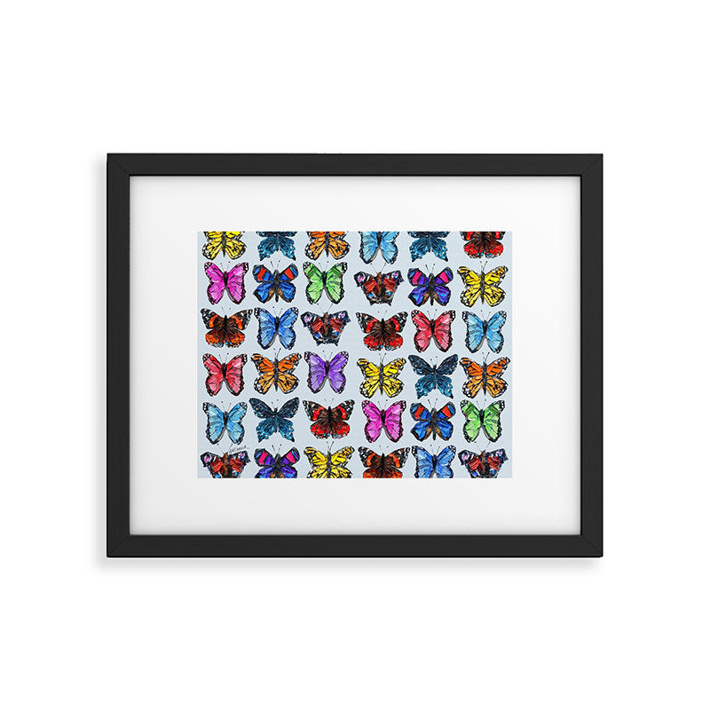 Butterfly Garden Framed Art Print Gallery Image 6