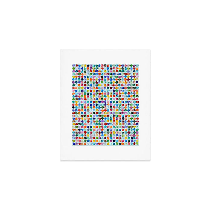 Candied Polka Daubs 2 Art Print Gallery Image 1