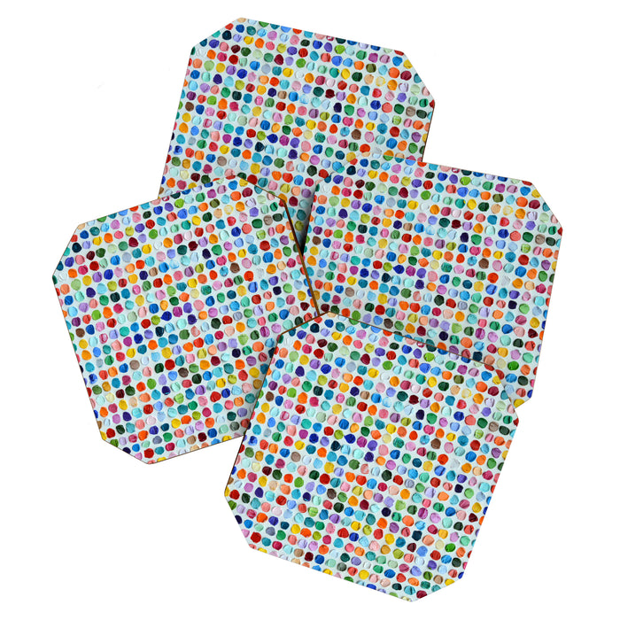 Candied Polka Daubs 2 Coaster Gallery Image 1