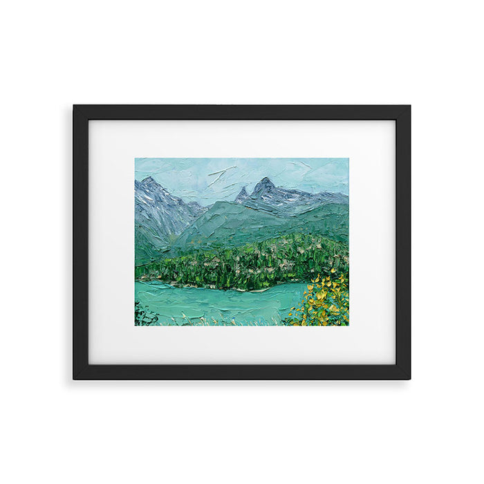 Cascades Vista Framed Art Print Gallery Image 1