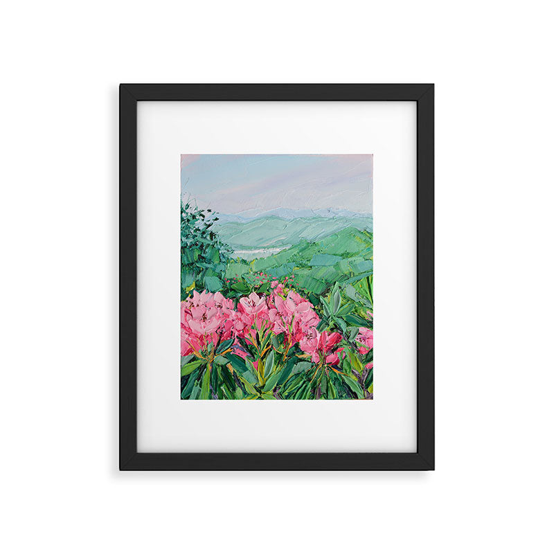 Craggy Gardens Framed Art Print Gallery Image 4