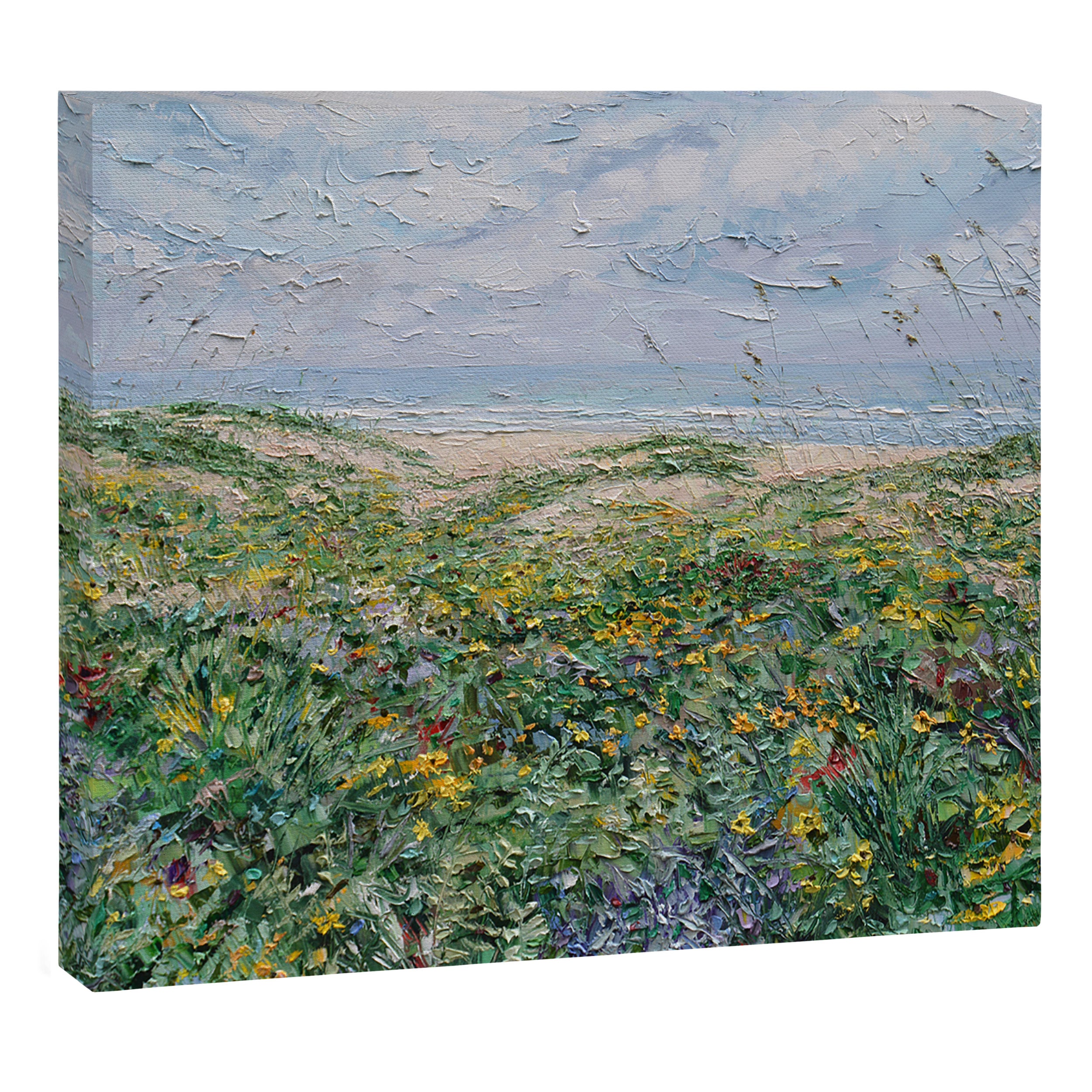 Crescent Beach Canvas Print Gallery Image 3