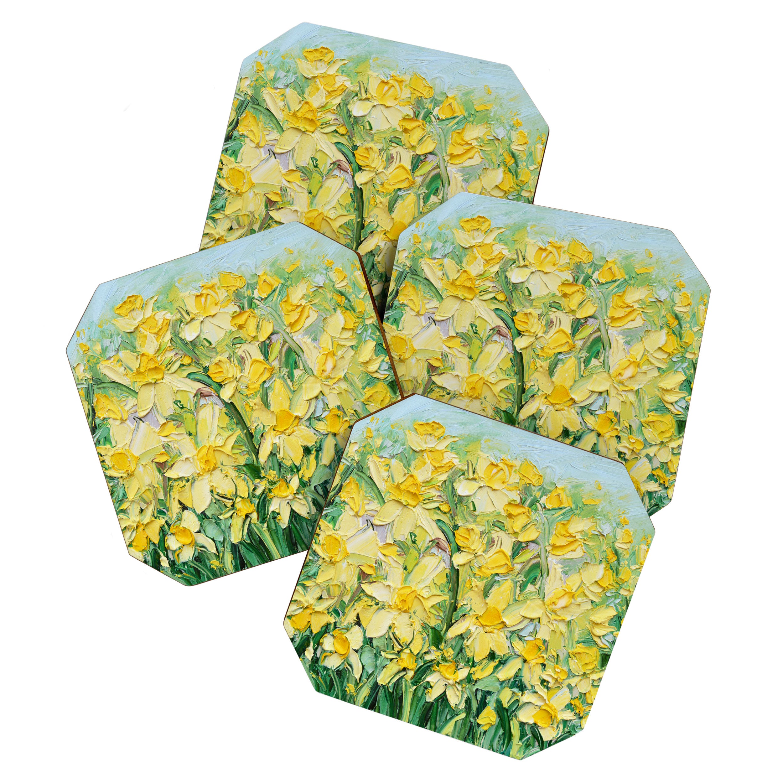 Daffodil Garden Coaster Gallery Image 1