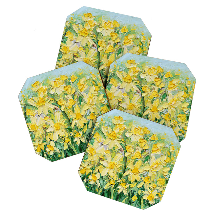 Daffodil Garden Coaster Gallery Image 1