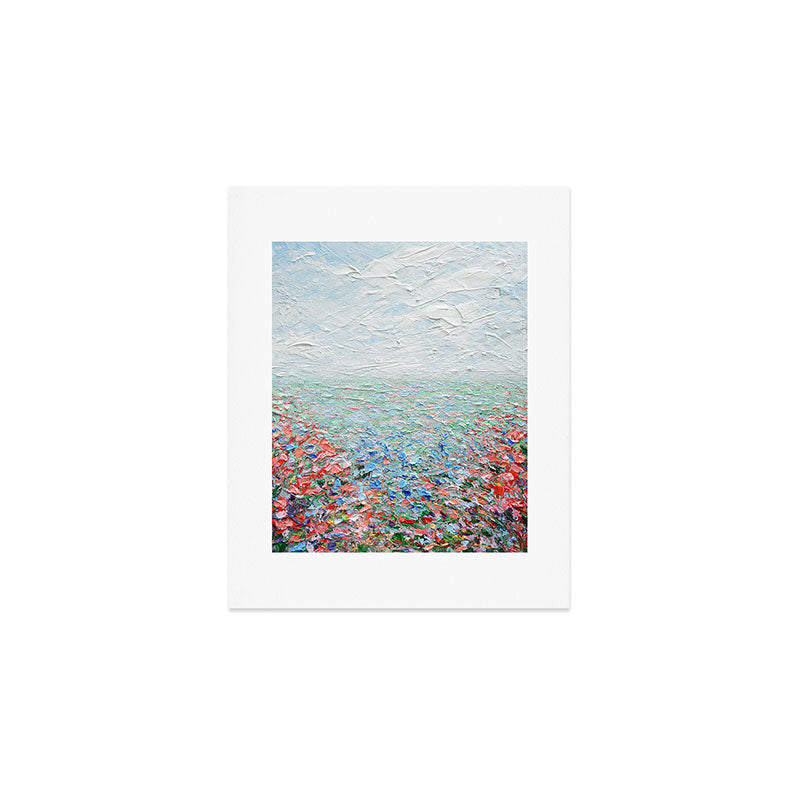 Floral Fields No. 5 Art Print Gallery Image 1